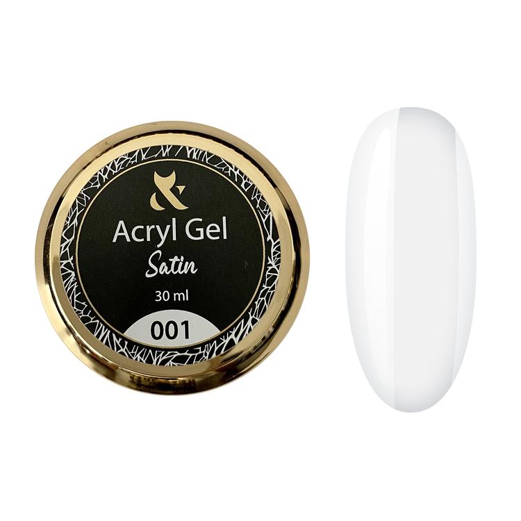 F.O.X Acryl gel Satin 001 (jar), 30 ml