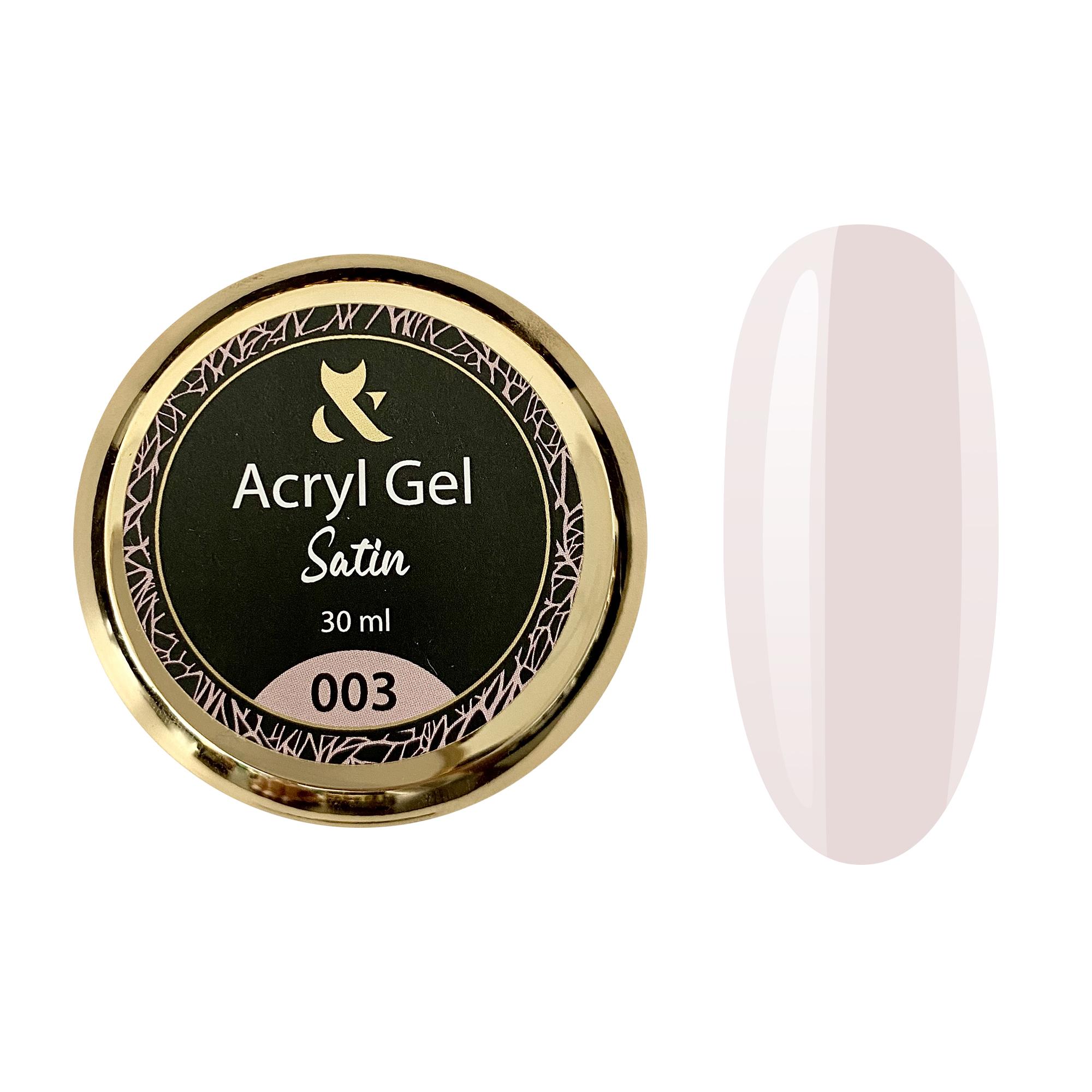 F.O.X Acryl gel Satin 003 (jar), 30 ml