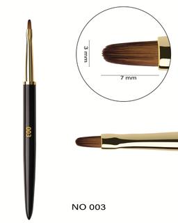 Brush F.O.X  Nail Art 003 "Flora" (cat's tongue)