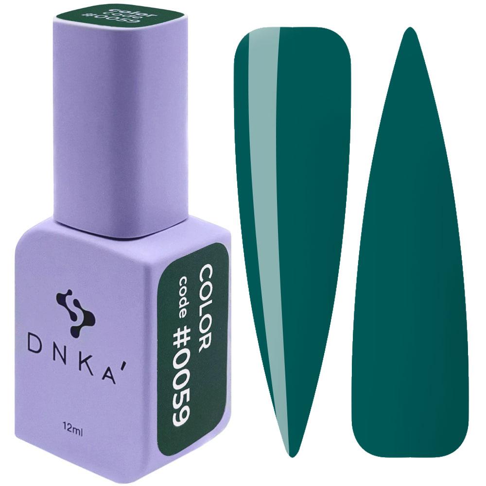 COLOR GEL POLISH "DNKa", 12 ml #0059