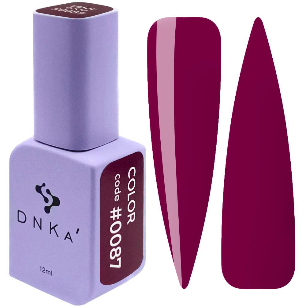 COLOR GEL POLISH "DNKa", 12 ml #0087
