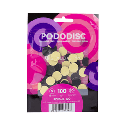 Jednorázové pilníky na měkkém podkladu pro pedikúru PODODISC STALEKS PRO S 100 grit (50 kus)