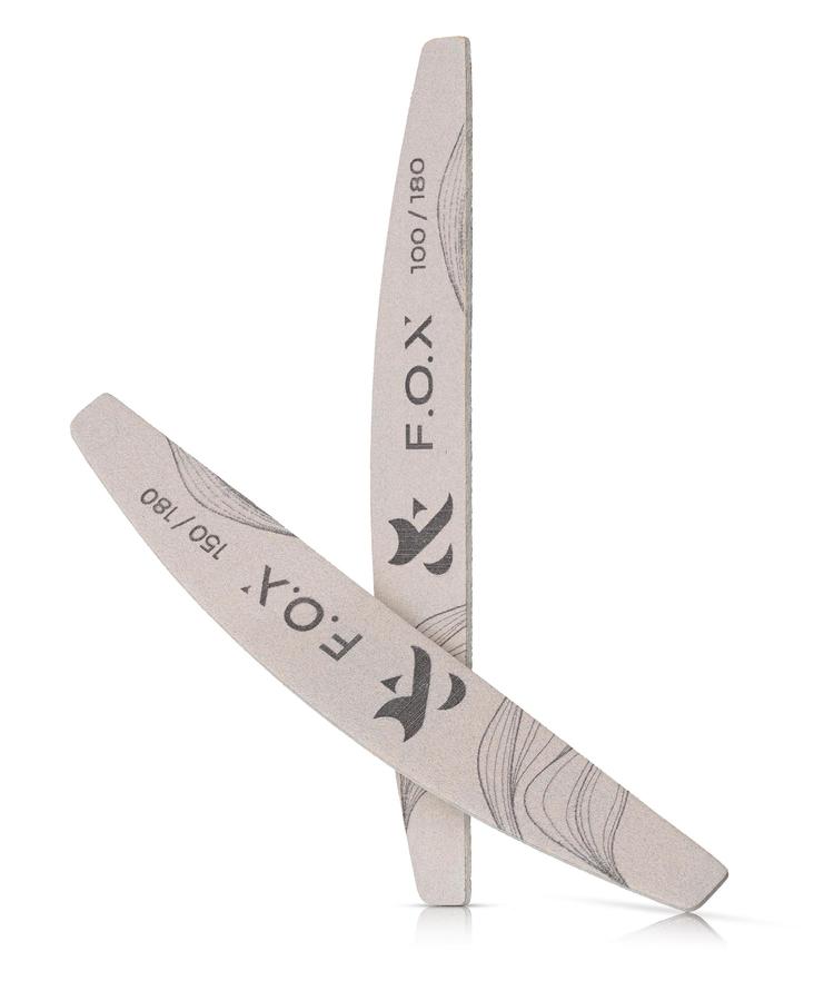 F.O.X Nail File Half Moon 100/180