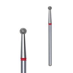 Diamantová frézka "Kulička", červená průměr 2,7mm FA01R027