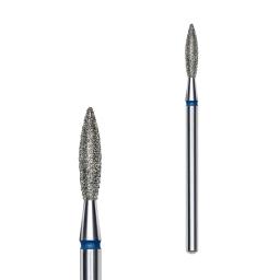 Diamantová fréza "Plamen" modrá, průměr 2,3 mm / pracovní část 10mm FA10B023/10