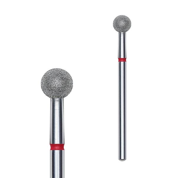 Diamantová frézka "Kulička", červená průměr 5,0mm FA01R050