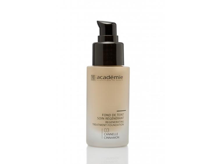 Regenerační a ošetřující tekutý make-up 3 SKOŘICE 30ml