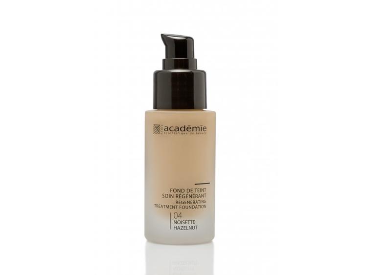 Regenerační a ošetřující tekutý make-up 4 LÍSKOVÝ OŘÍŠEK 30ml