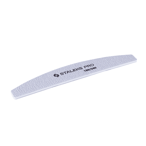Pilník na nehty poloměsíc180/240 grit SMART 5kus NFB-41/2