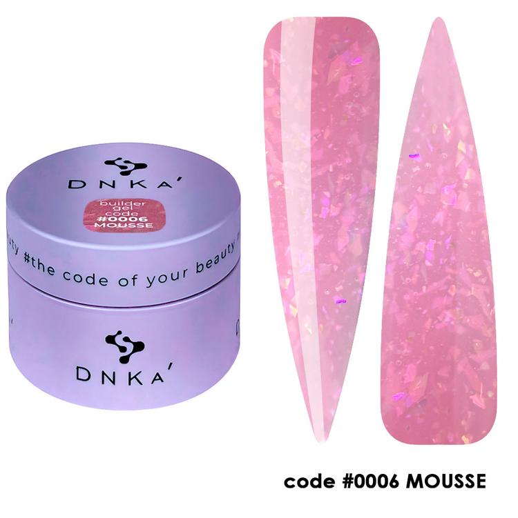 BUILDER GEL MOUSSE"DNKa", 30 ml #0006
