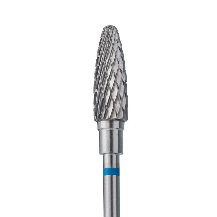 Karbidová fréza na nehty Staleks EXPERT kukuřice blue, Ø 5 mm, 13 mm FT90B050/13