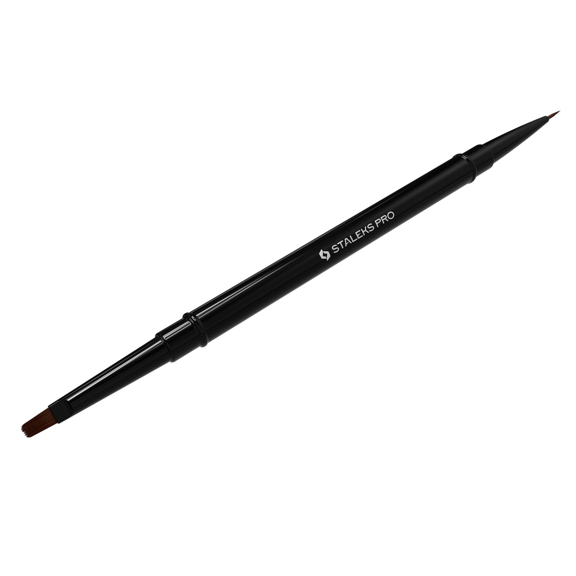 Brush double-ended  EXPERT liner 7 mm / for gel 7mm NBE-01/04