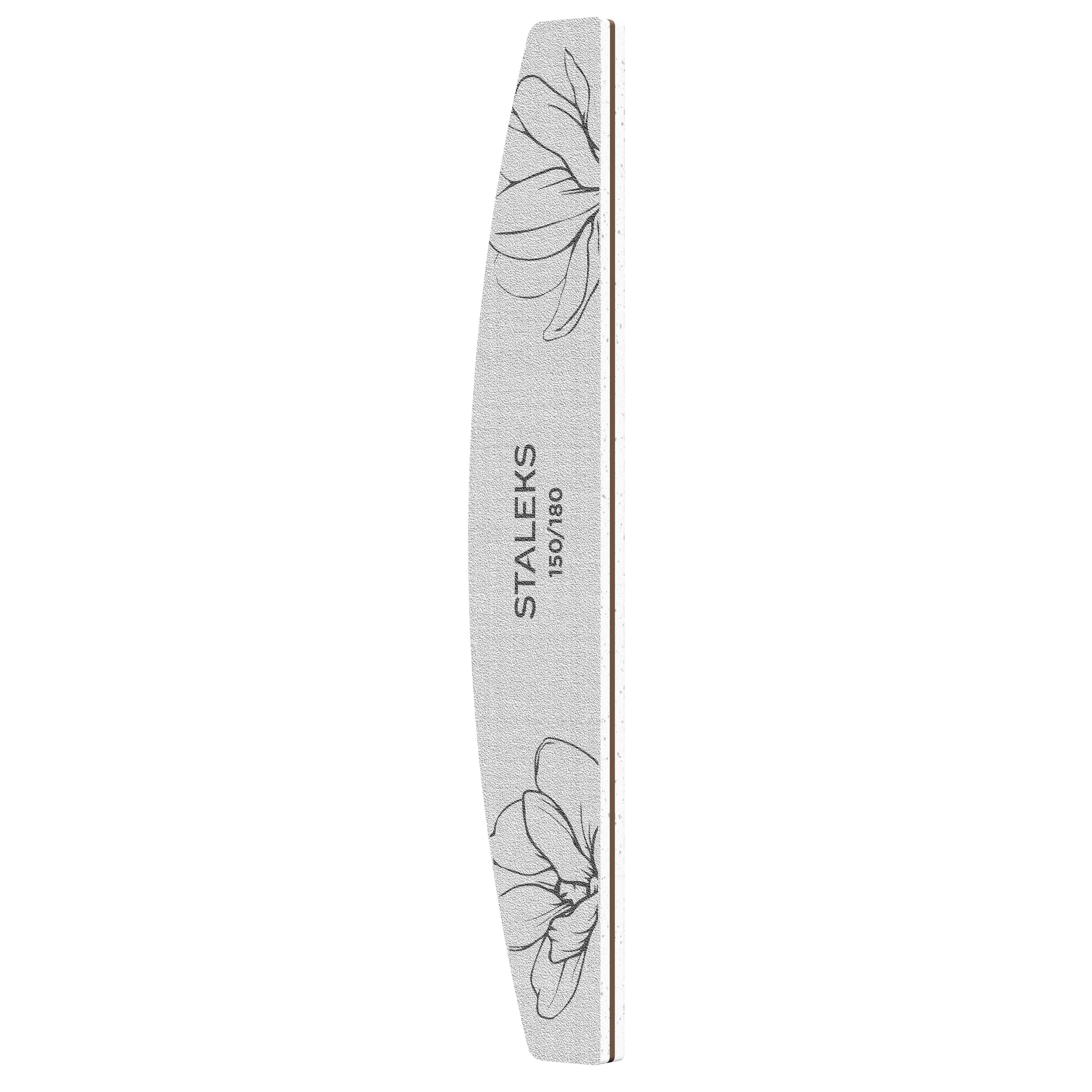 Pilník na nehty poloměsíc minerální 150/180 grit EXPERT 25kus NFE-40/1
