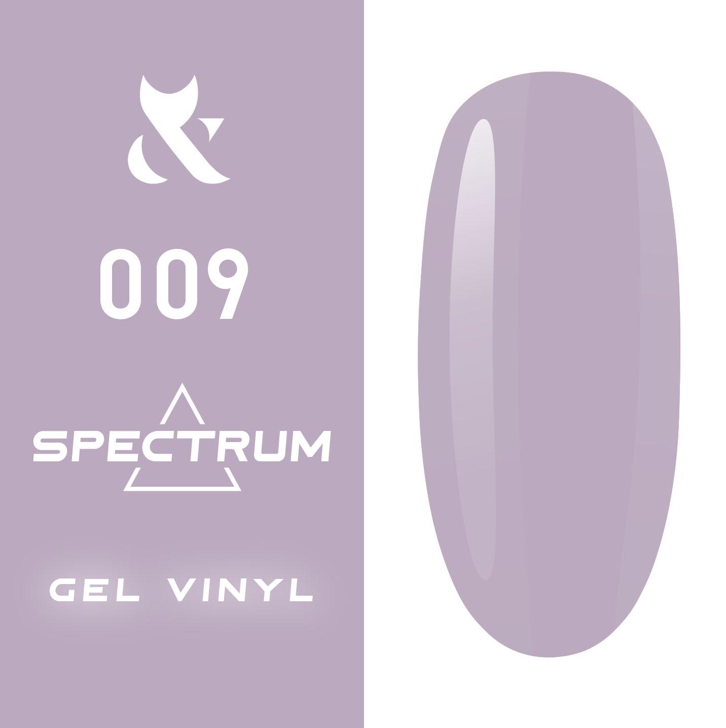 F.O.X gel-polish gold Spectrum 009, 7 ml