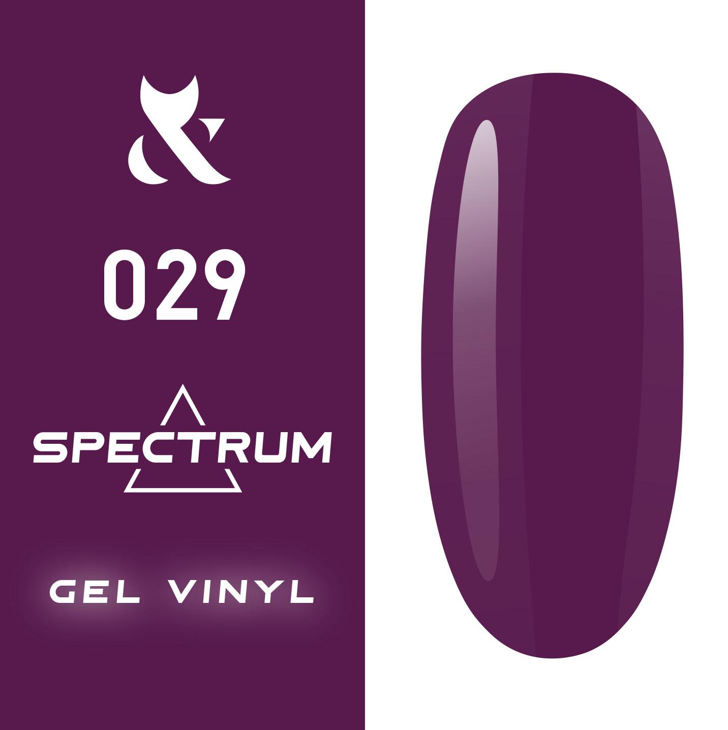 F.O.X gel-polish gold Spectrum 029, 7 ml