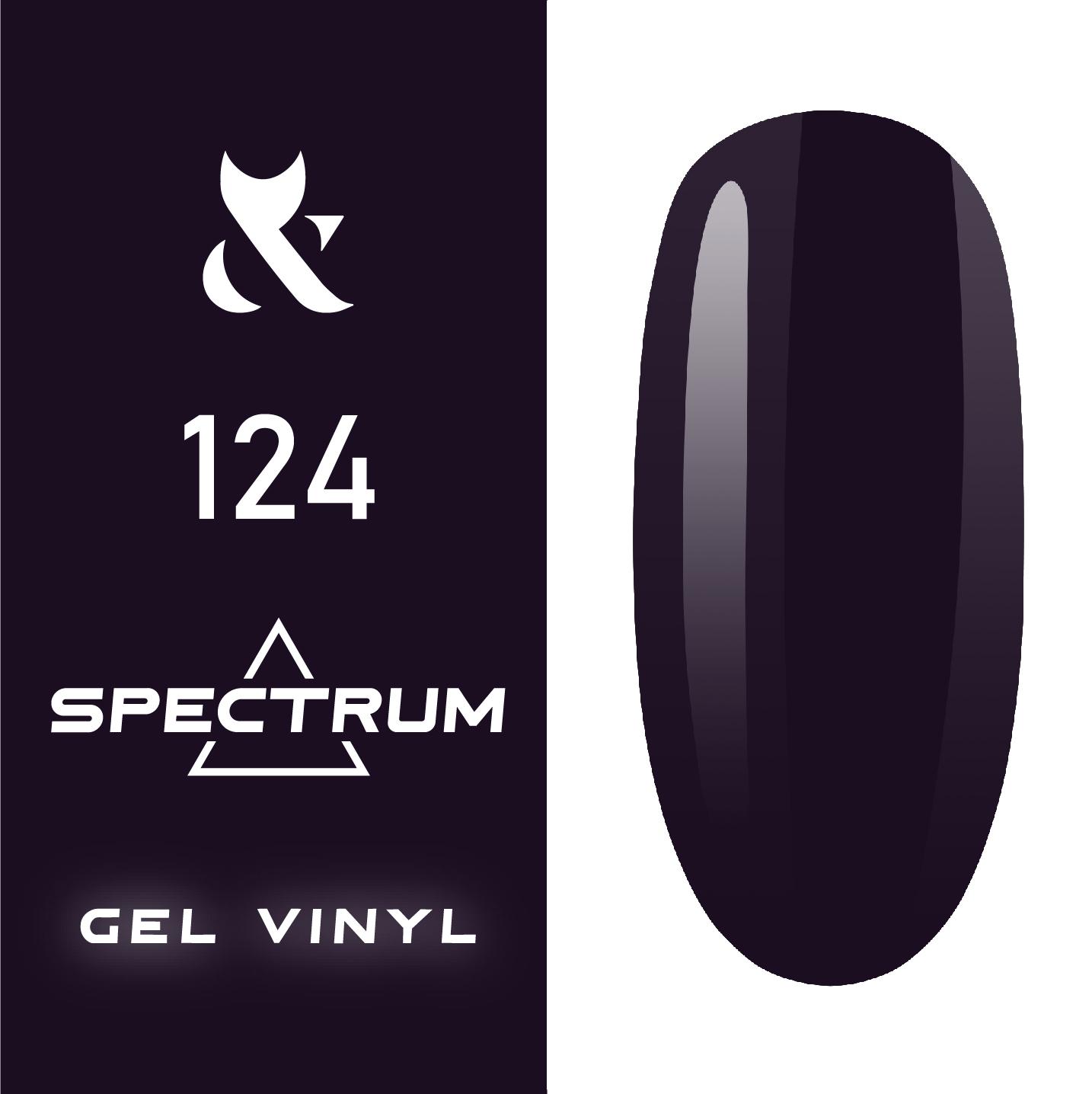 F.O.X gel-polish gold Spectrum 124, 7 ml
