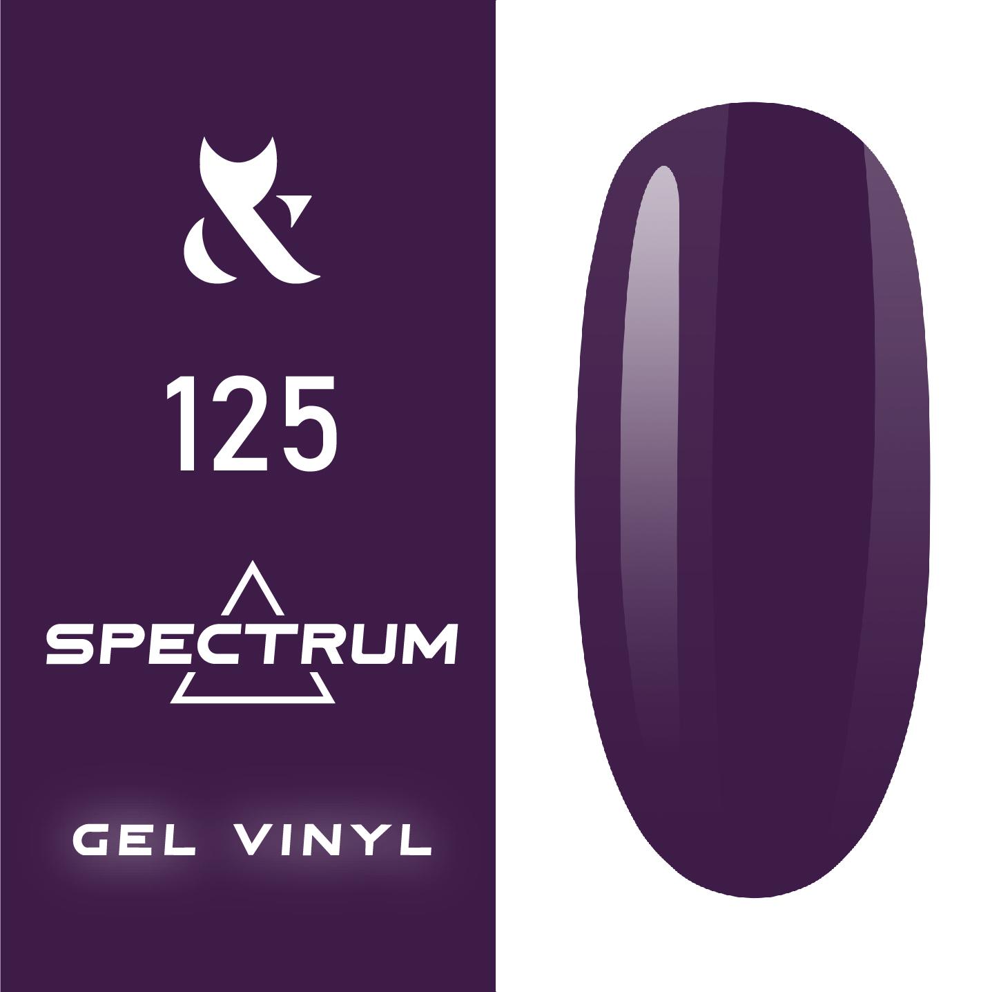 F.O.X gel-polish gold Spectrum 125, 7 ml