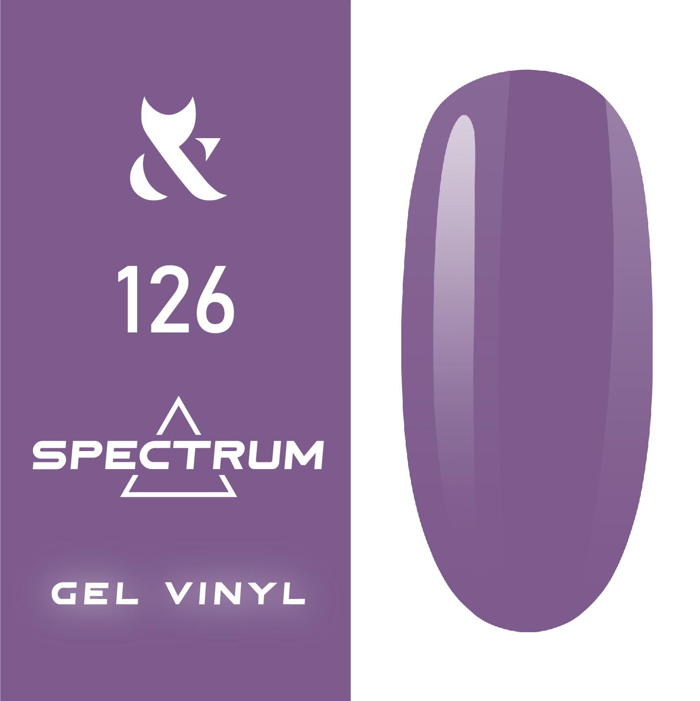 F.O.X gel-polish gold Spectrum 126, 7 ml