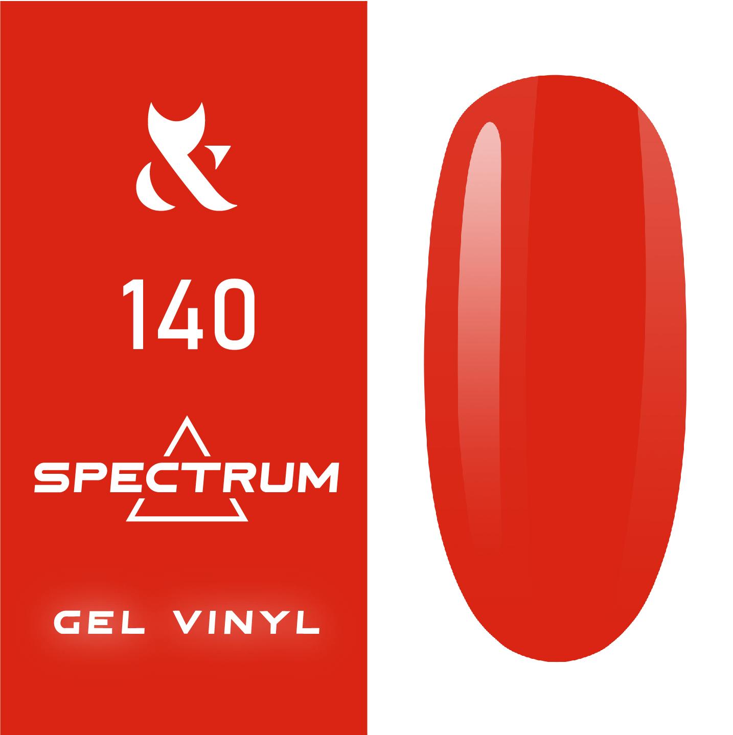 F.O.X gel-polish gold Spectrum 140, 7 ml