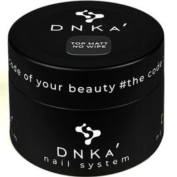 MATTE NO WIPE TOP COAT "DNKa", 30 ml