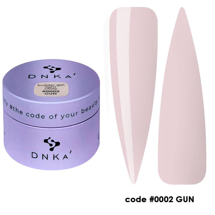 BUILDER GEL LIGHT "DNKa", 30 ml #0002
