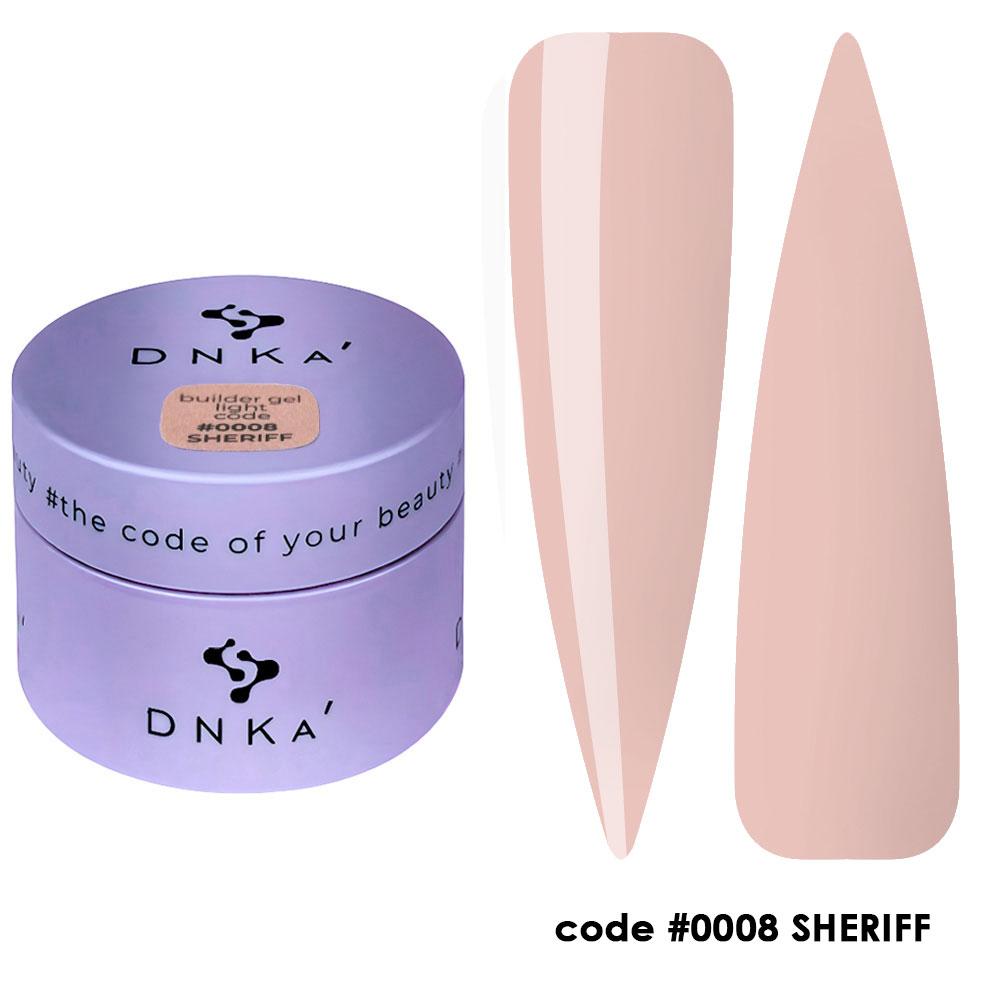 BUILDER GEL LIGHT "DNKa", 30 ml #0008
