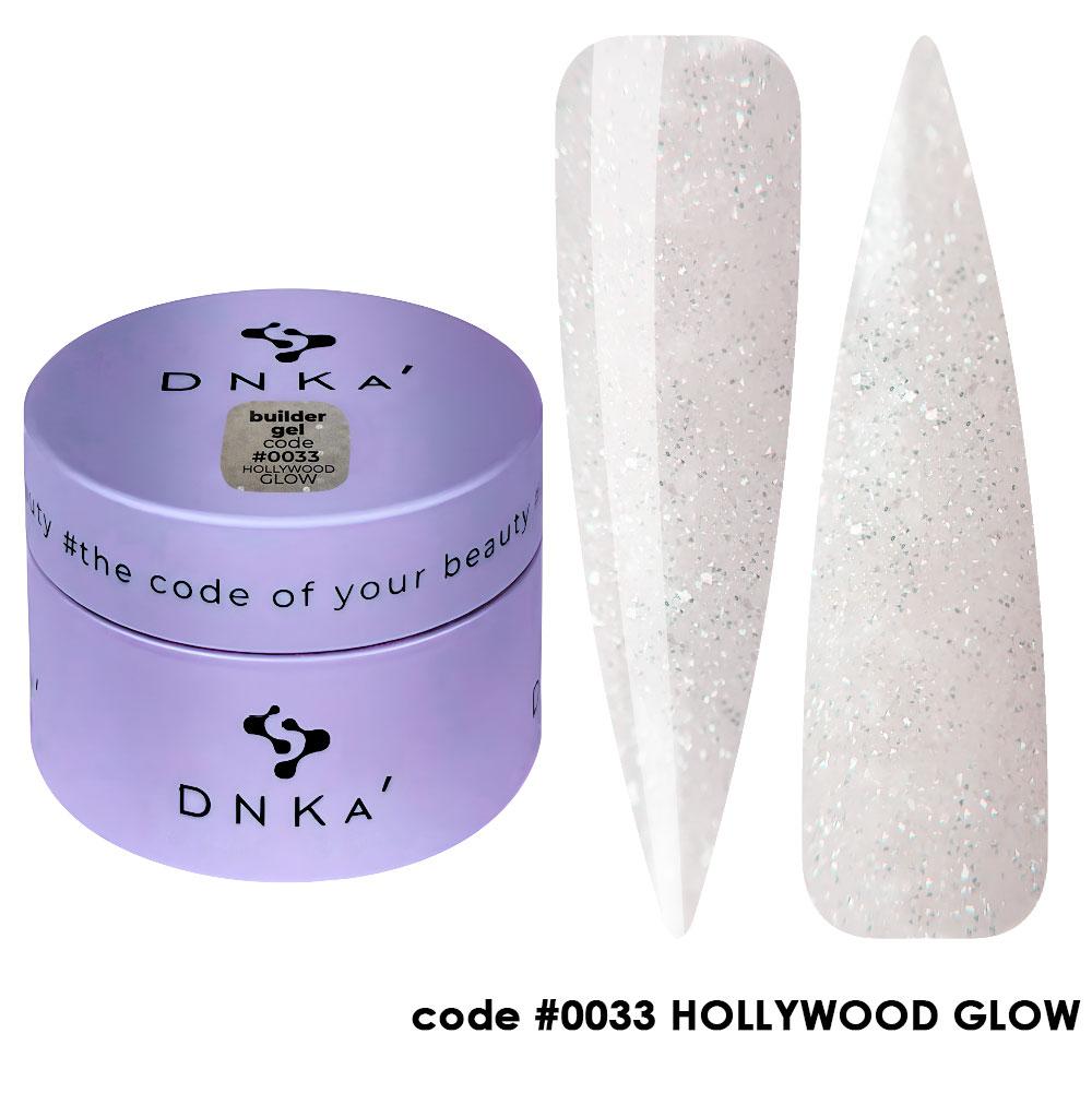 BUILDER GEL "DNKa", 30 ml #0033 HOLLYWOOD