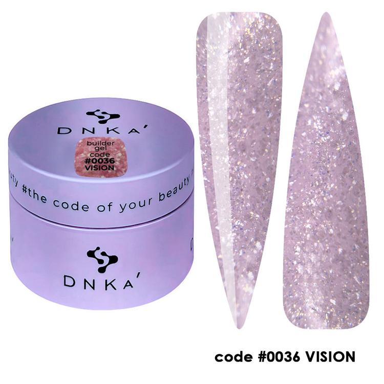 BUILDER GEL "DNKa", 30 ml #0036
