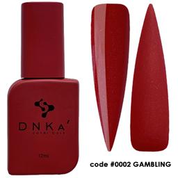 RUBBER BASE FRENCH "DNKa" (cover), 12 ml #0002 Gambling