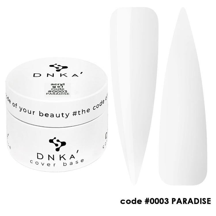 ACRYL GEL "DNKa", 30 ml #0003 Paradise