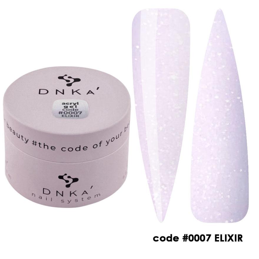 ACRYL GEL "DNKa", 30 ml #0007 Elixir