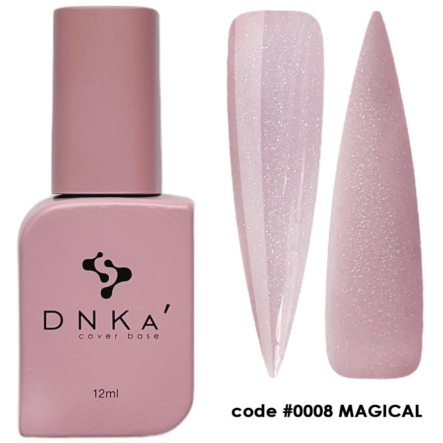 RUBBER BASE FRENCH "DNKa" (cover), 12 ml #0008 Magical