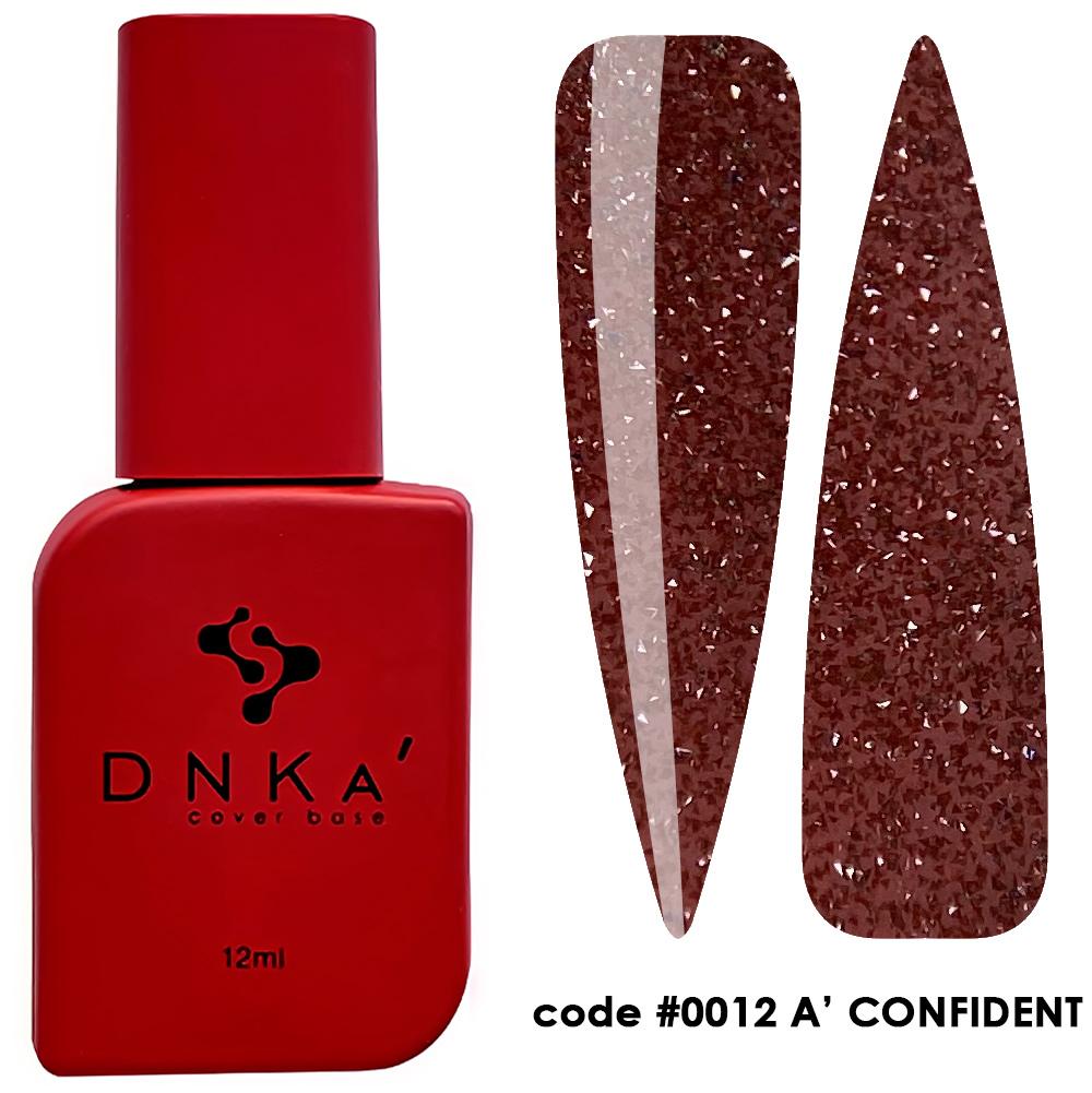 RUBBER BASE FRENCH "DNKa" (cover), 12 ml #0012A' Confident