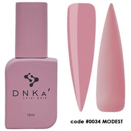 RUBBER BASE FRENCH "DNKa" (cover), 12 ml #0034 Modest