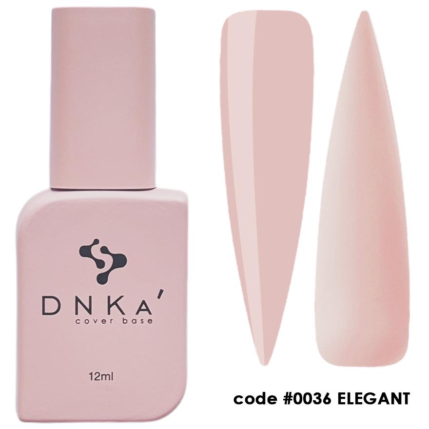 RUBBER BASE FRENCH "DNKa" (cover), 12 ml #0036 Elegant