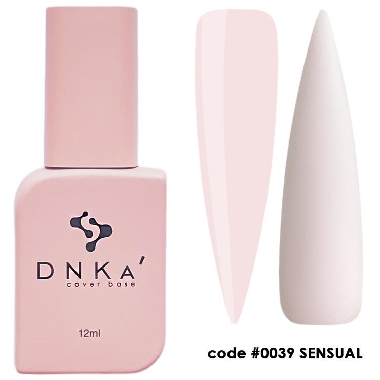 RUBBER BASE FRENCH "DNKa" (cover), 12 ml #0039 Sensual