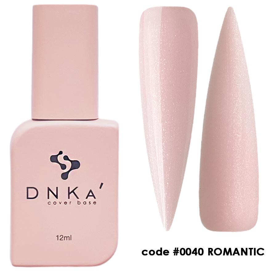 RUBBER BASE FRENCH "DNKa" (cover), 12 ml #0040 Romantic