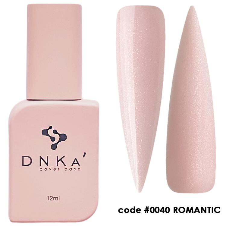 RUBBER BASE FRENCH "DNKa" (cover), 12 ml #0040 Romantic
