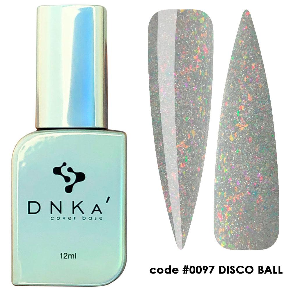 RUBBER BASE FRENCH "DNKa" (cover), 12 ml #0097 Disco Ball