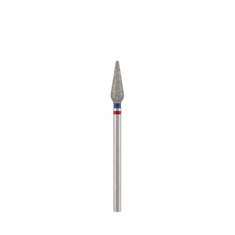 Divinity Diamantový brusný nástavec "double drop" blue-red DBS-266RB.040