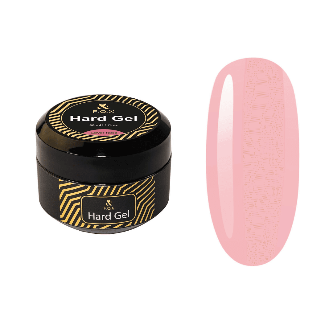 F.O.X Hard gel Cover Rose, 30 ml