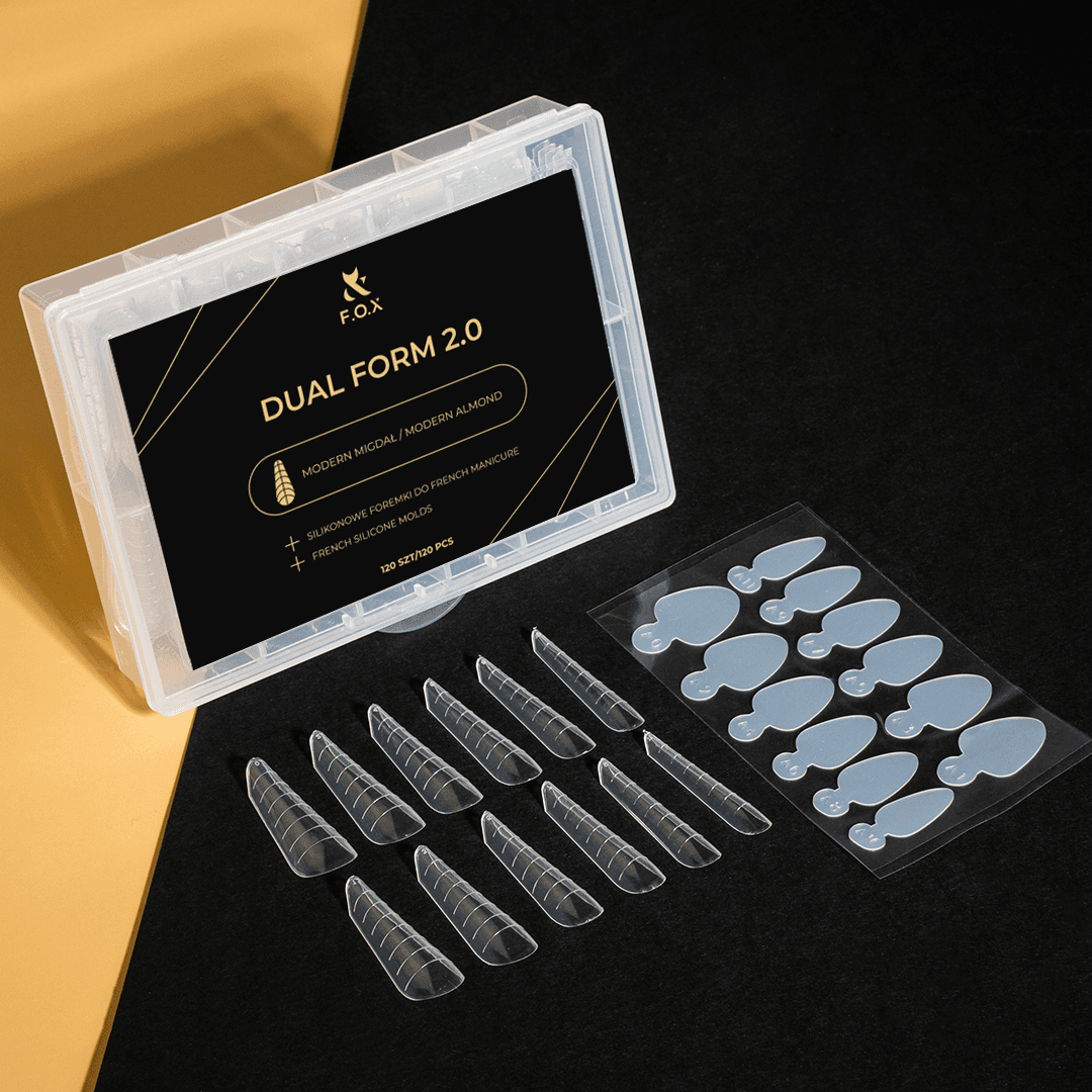 F.O.X Dual form 2.0 (Decking Nail form) modern almond 120 pcs