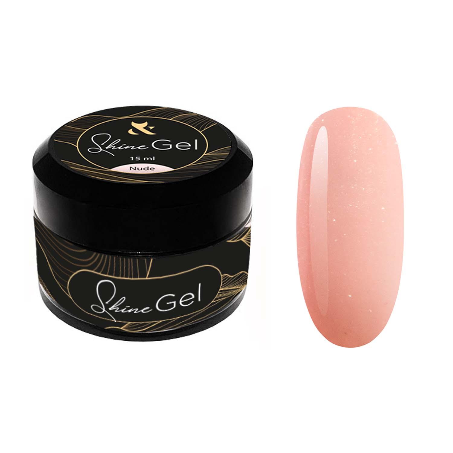 F.O.X Shine Gel Nude (jar), 15 ml