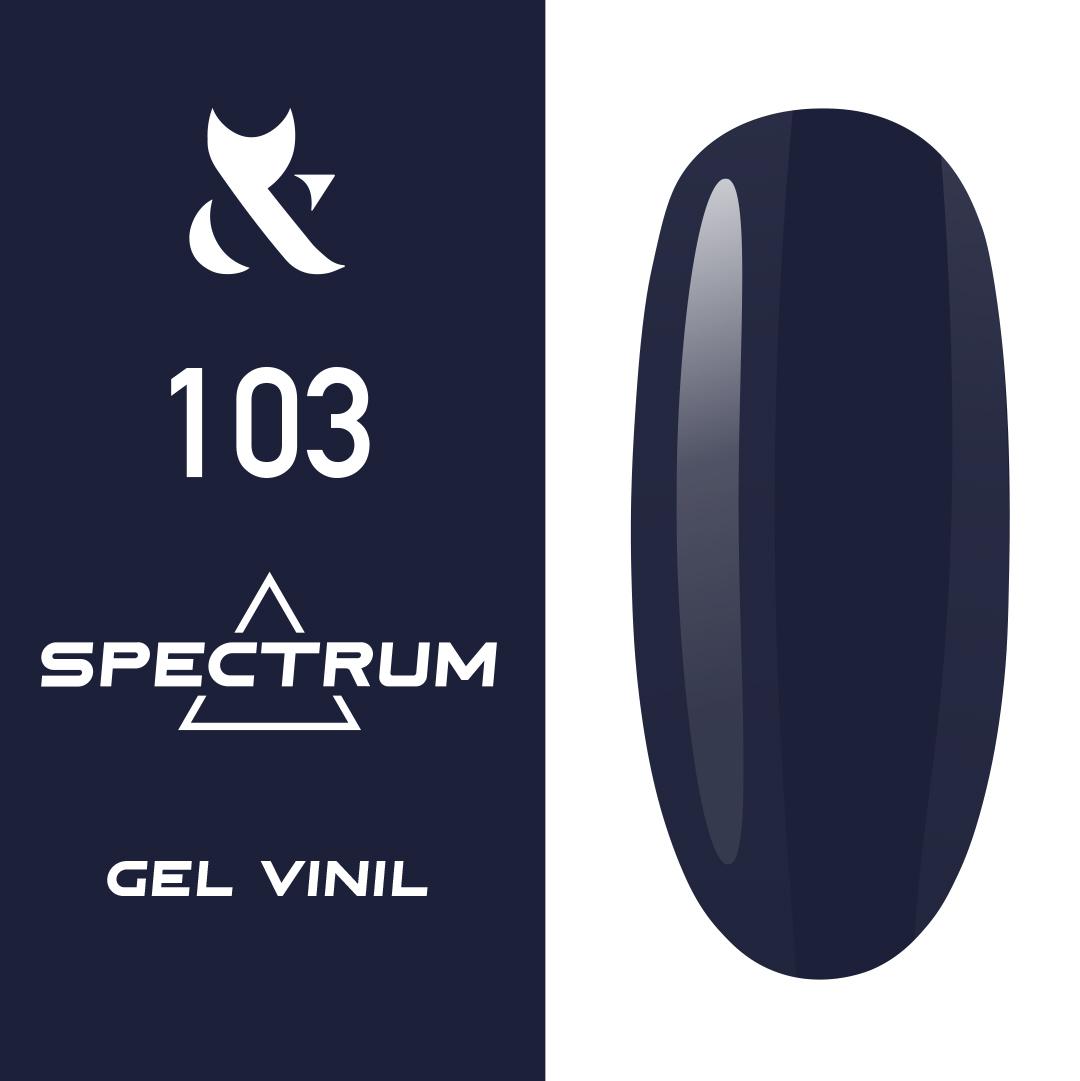 F.O.X gel-polish gold Spectrum 103, 7 ml