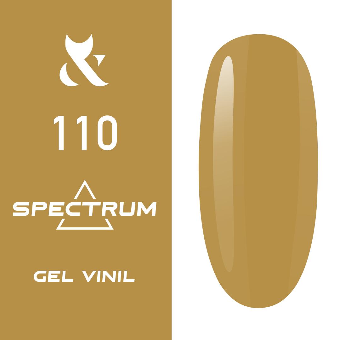 F.O.X gel-polish gold Spectrum 110, 7 ml