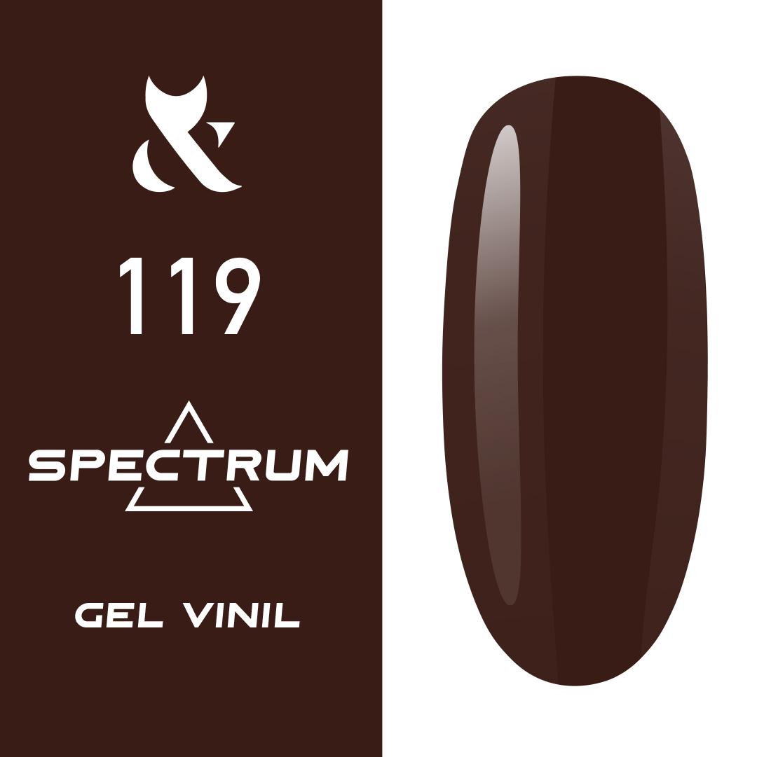 F.O.X gel-polish gold Spectrum 119, 7 ml
