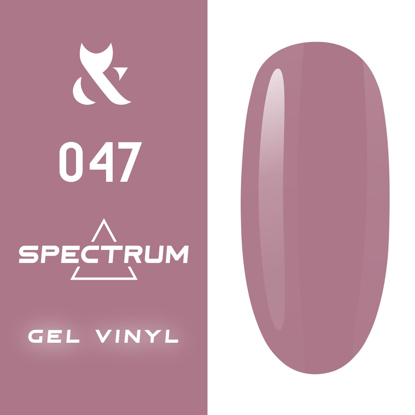 F.O.X gel-polish gold Spectrum 047, 7 ml