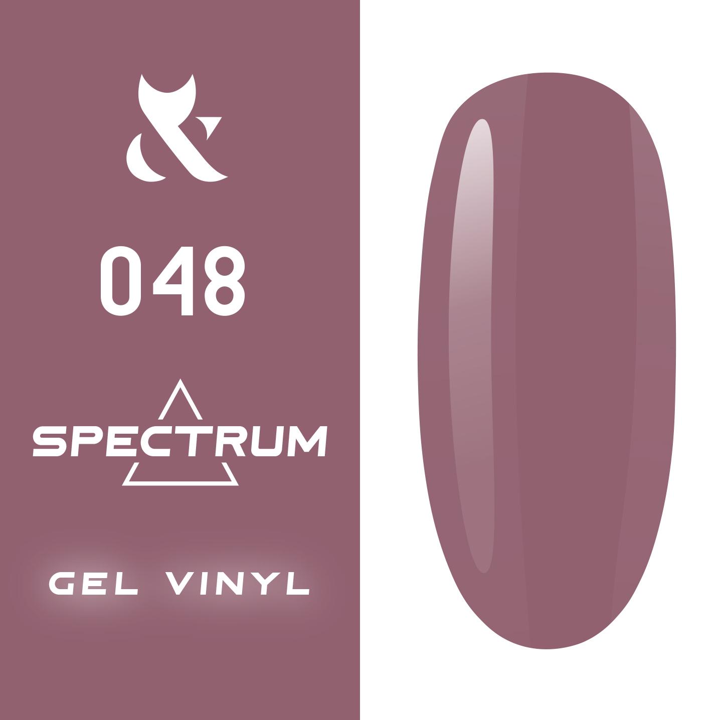 F.O.X gel-polish gold Spectrum 048, 7 ml