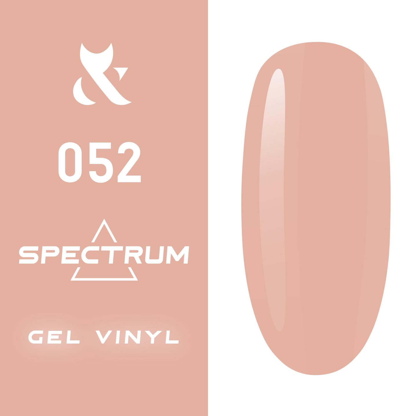 F.O.X gel-polish gold Spectrum 052, 7 ml