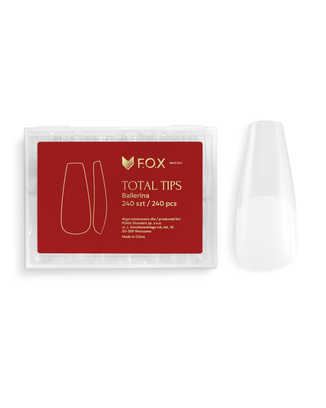 F.O.X Tonal Tips Ballerina 240ps/box
